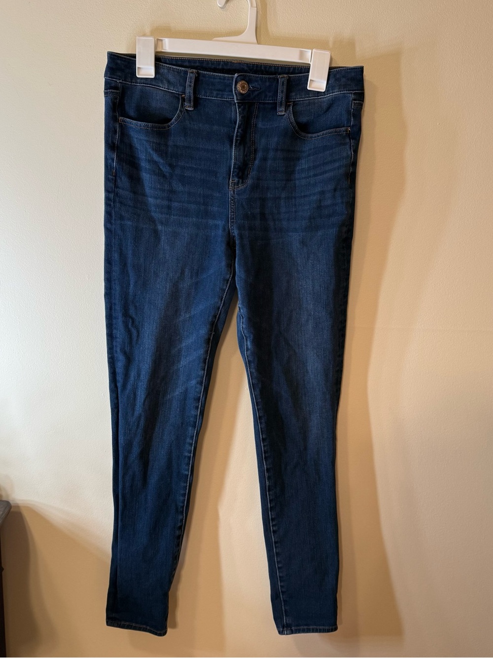 American Eagle Outfitters Dark Indigo Skinny Jeans